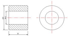 Ring Small Magnet Drawing