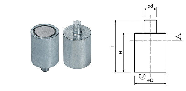 Deep Pot Holding Magnets