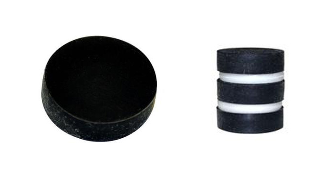 Rubber Plating Disc Neodymium Magnets