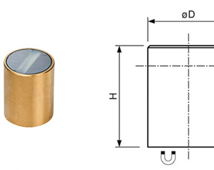 Neodymium Deep Pot Bi-Pole Magnets