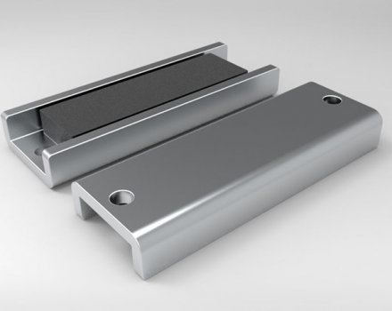 Neodymium Rectangle Channel Magnets